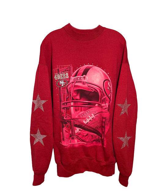 San Francisco 49ers, NFL Vintage one of a kind crewneck