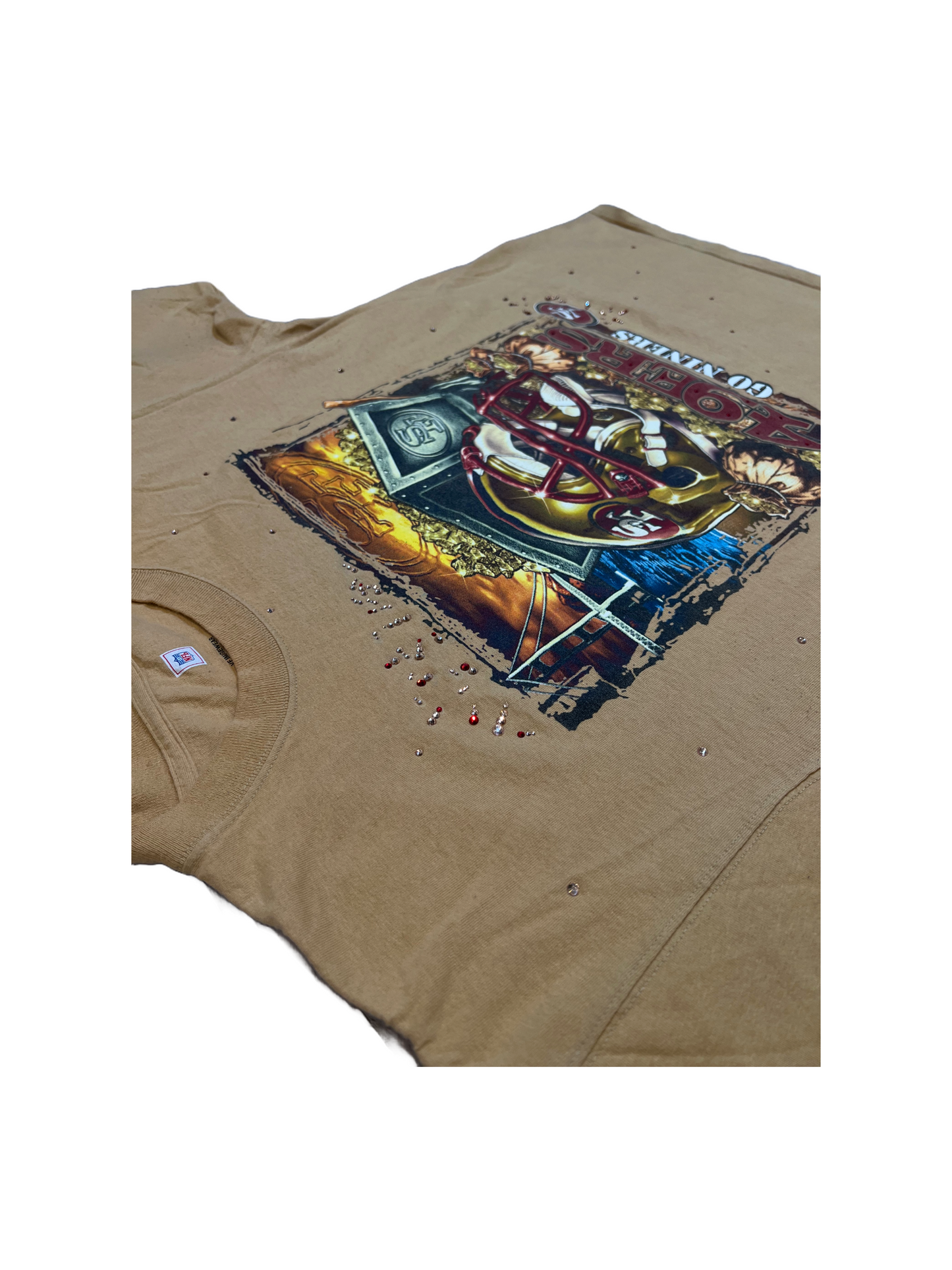 San Francisco, 49ers NFL studded vintage one of a kind tee