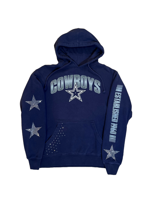 Dallas Cowboys, NFL custom studded hoodie